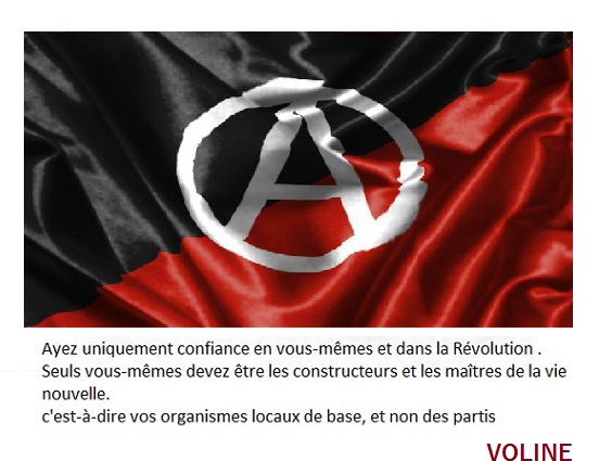 1918, 1ère conférence des anarcho-syndicalistes Russes